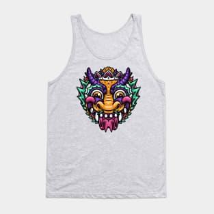 Pop javanese dragon Tank Top